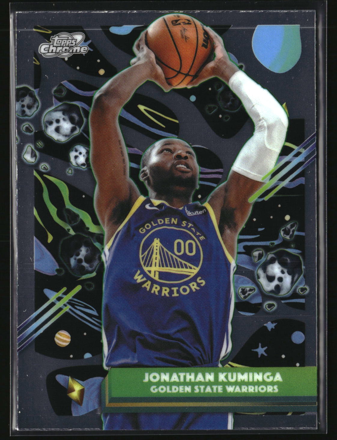 Jonathan Kuminga 2025-26 Topps Chrome Cosmic #27