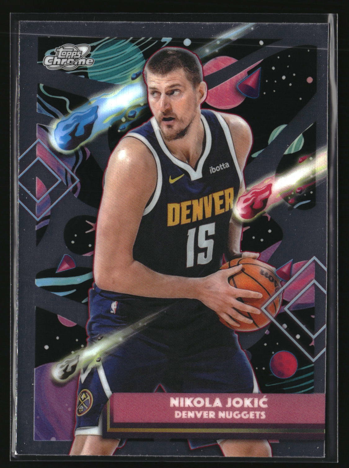 Nikola Jokić 2025-26 Topps Chrome Cosmic #95