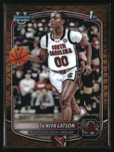 Ta'Niya Latson 2025-26 Bowman Chrome Prospects Reptilian Refractor #BCP-86