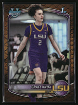 Grace Knox 2025-26 Bowman Chrome Prospects Reptilian Refractor #BCP-48