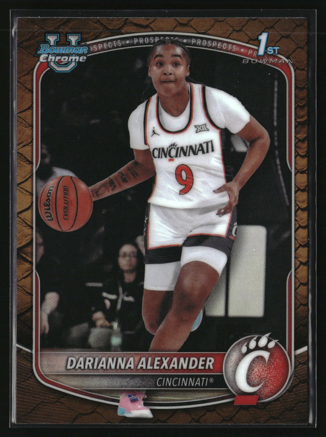 Darriana Alexander 2025-26 Bowman Chrome Prospects Reptilian Refractor #BCP-69