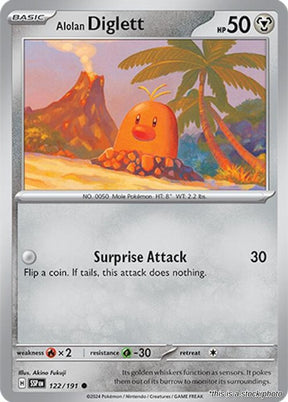 Alolan Diglett - 122/191 - [SSP - SV08: Surging Sparks]
