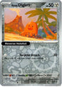 Alolan Diglett - 122/191 - [SSP - SV08: Surging Sparks] - Reverse Holofoil