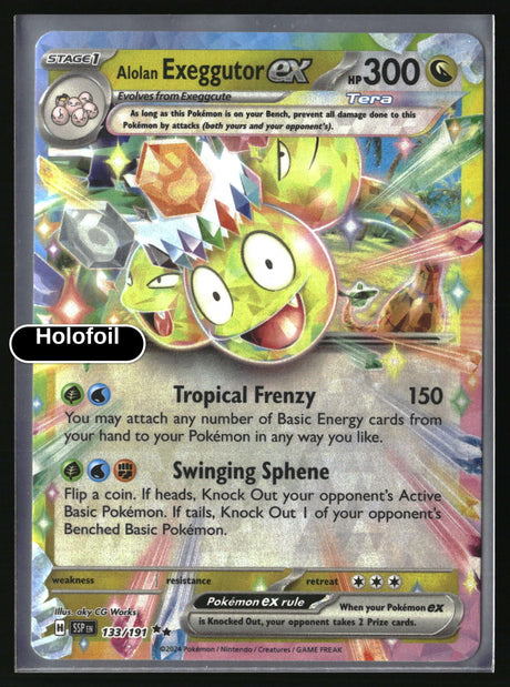 Alolan Exeggutor ex - 133/191