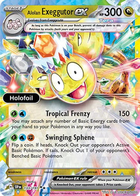 Alolan Exeggutor ex - 133/191