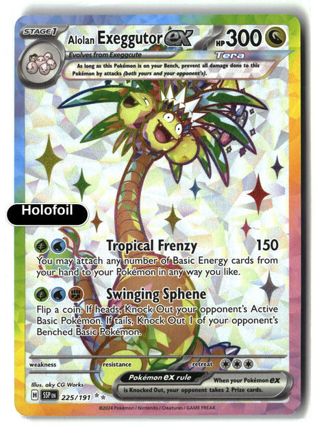 Alolan Exeggutor ex - 225/191