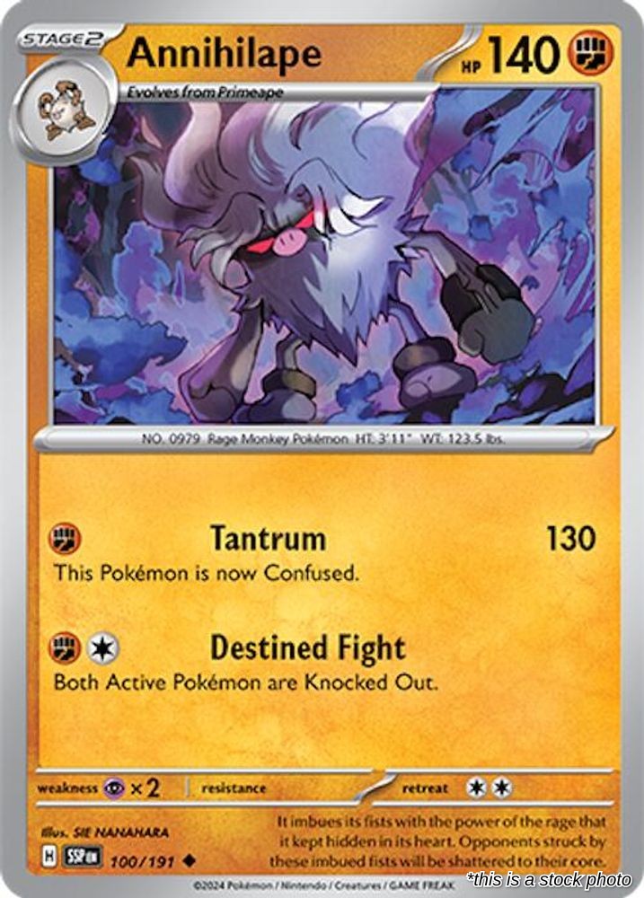 Annihilape - 100/191 - [SSP - SV08: Surging Sparks]