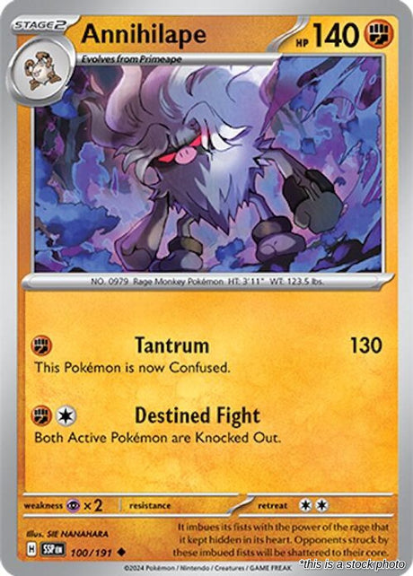 Annihilape - 100/191 - [SSP - SV08: Surging Sparks]