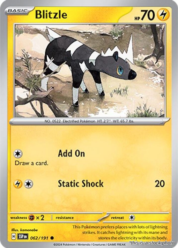 Blitzle - 062/191 - [SSP - SV08: Surging Sparks]
