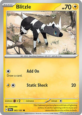 Blitzle - 062/191 - [SSP - SV08: Surging Sparks]