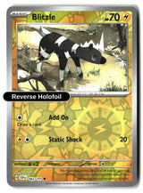Blitzle - 062/191 - [SSP - SV08: Surging Sparks] - Reverse Holofoil