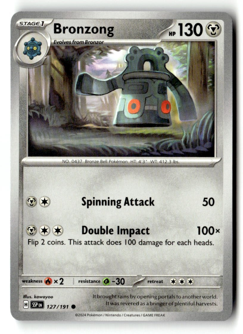 Bronzong - 127/191 - [SSP - SV08: Surging Sparks]
