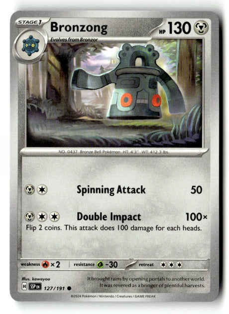 Bronzong - 127/191 - [SSP - SV08: Surging Sparks]