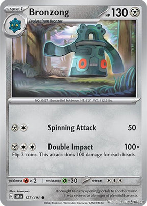 Bronzong - 127/191 - [SSP - SV08: Surging Sparks]