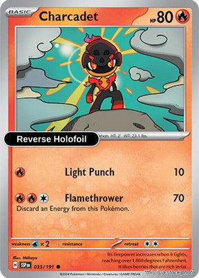 Charcadet - 033/191 - [SSP - SV08: Surging Sparks] - Reverse Holofoil