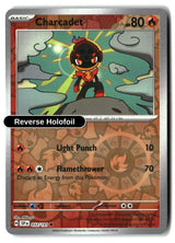 Charcadet - 033/191 - [SSP - SV08: Surging Sparks] - Reverse Holofoil