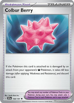 Colbur Berry - 168/191 - [SSP - SV08: Surging Sparks]