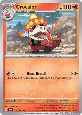 Crocalor - 030/191 - [SSP - SV08: Surging Sparks]