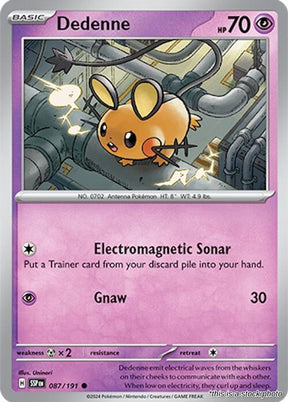 Dedenne - 087/191 - [SSP - SV08: Surging Sparks]