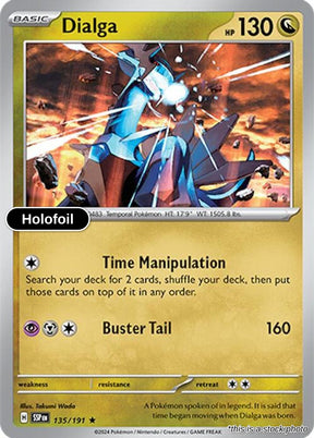 Dialga - 135/191 - [SSP - SV08: Surging Sparks] - Holofoil