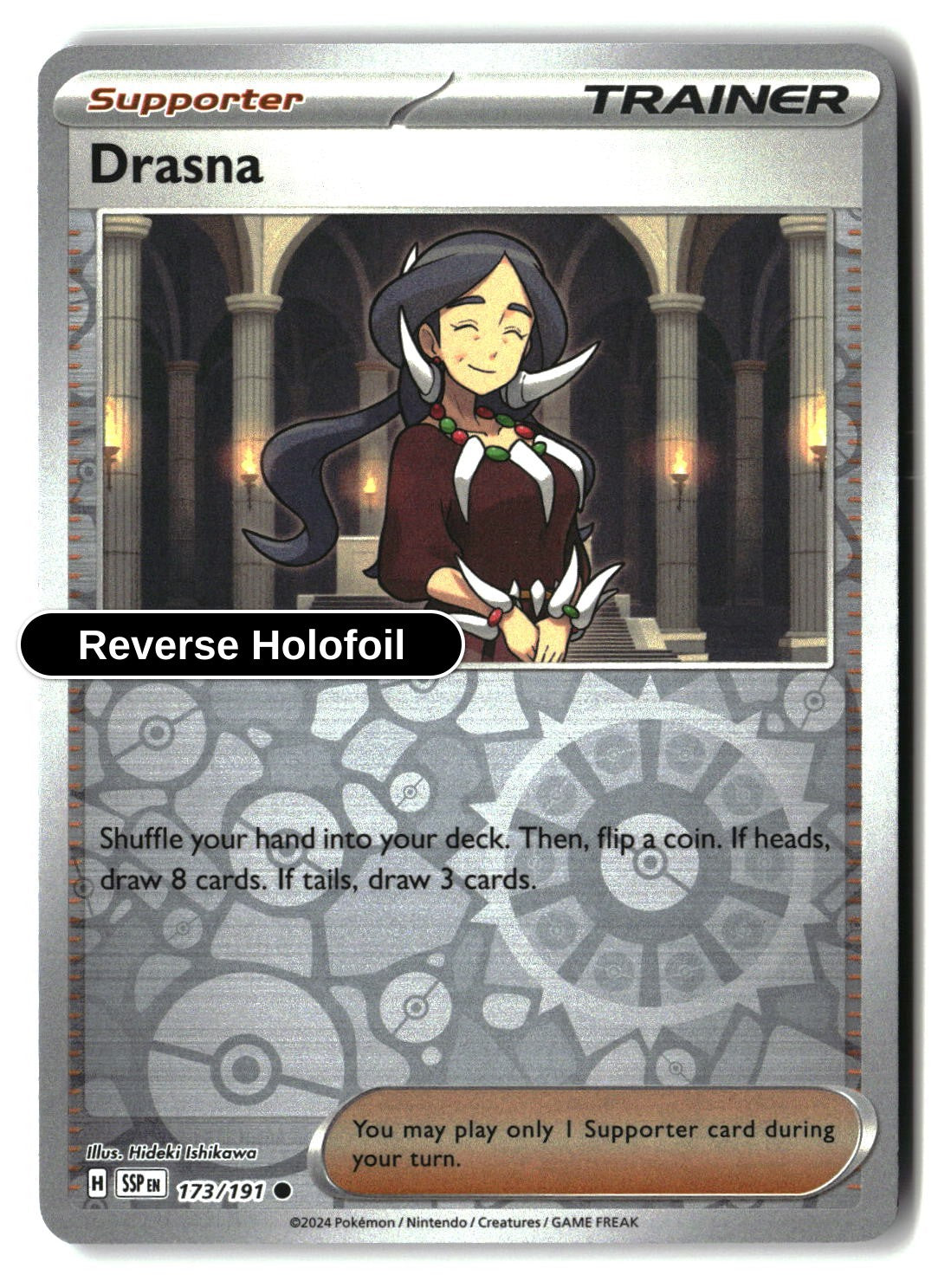 Drasna - 173/191 - [SSP - SV08: Surging Sparks] - Reverse Holofoil