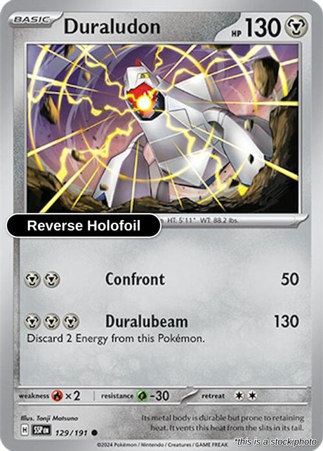 Duraludon - 129/191 - [SSP - SV08: Surging Sparks] - Reverse Holofoil