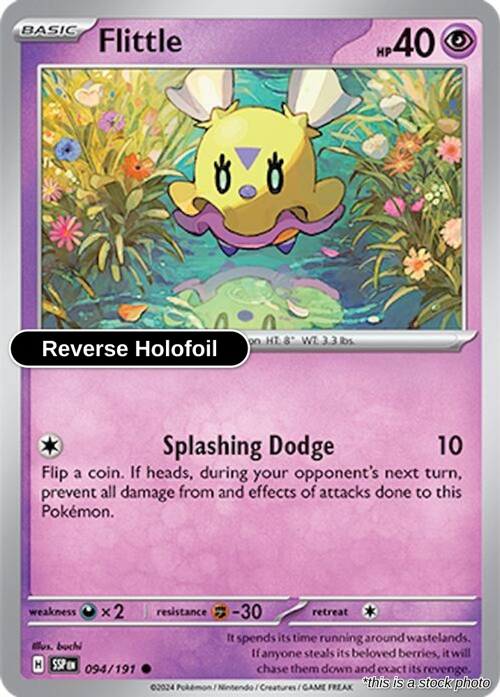 Flittle - 094/191 - [SSP - SV08: Surging Sparks] - Reverse Holofoil