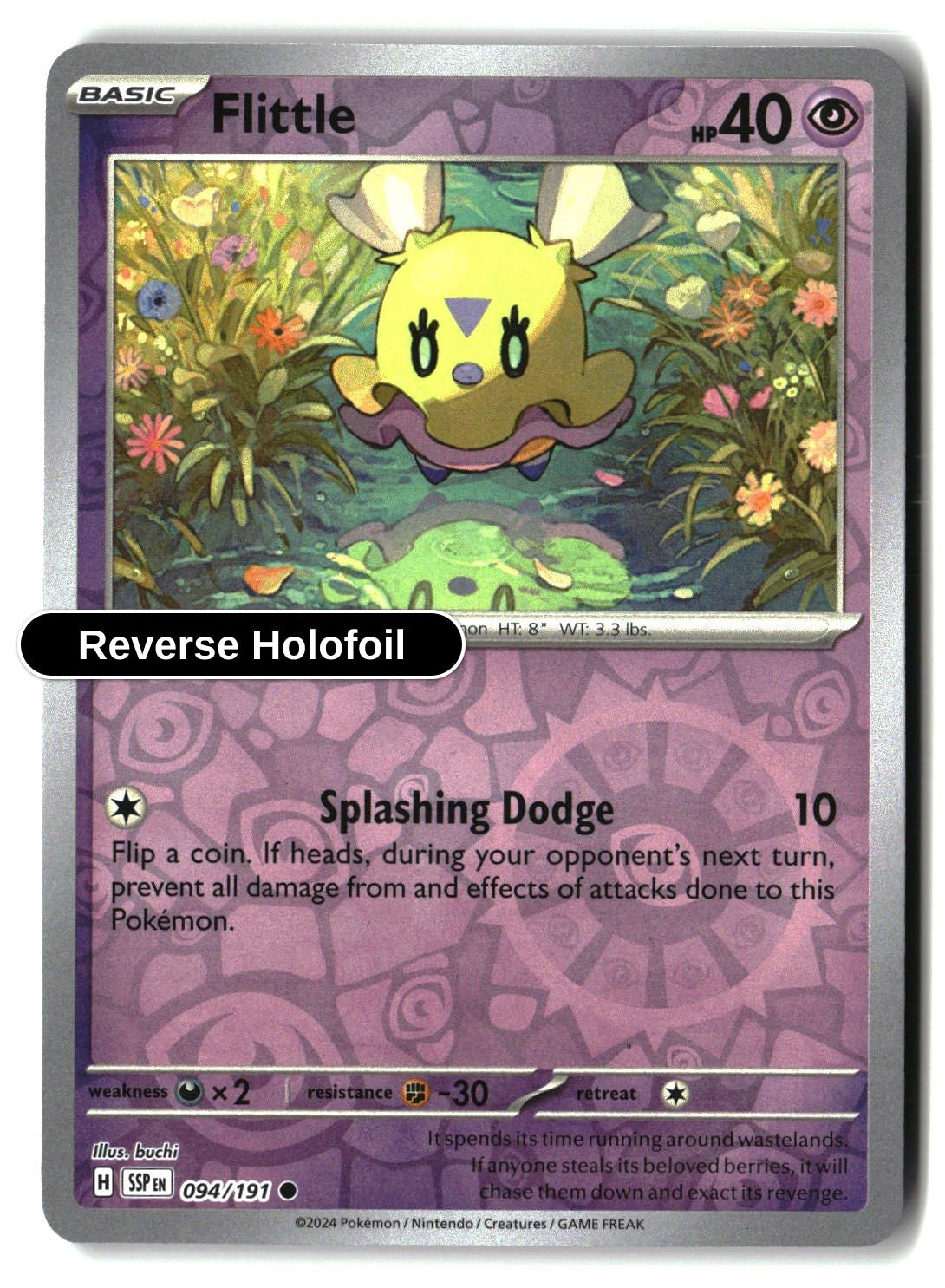 Flittle - 094/191 - [SSP - SV08: Surging Sparks] - Reverse Holofoil