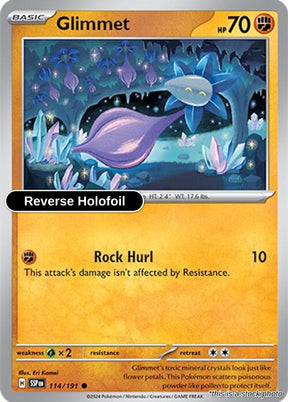 Glimmet - 114/191 - [SSP - SV08: Surging Sparks] - Reverse Holofoil
