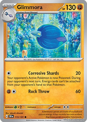 Glimmora - 115/191 - [SSP - SV08: Surging Sparks]