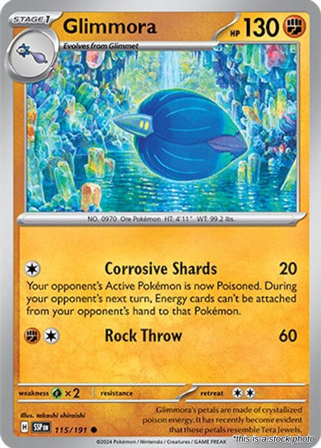 Glimmora - 115/191 - [SSP - SV08: Surging Sparks]