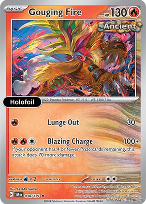 Gouging Fire
