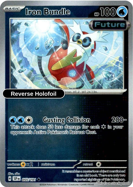 Iron Bundle - 055/191 - [SSP - SV08: Surging Sparks] - Reverse Holofoil