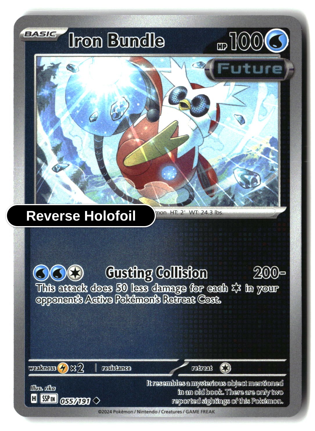 Iron Bundle - 055/191 - [SSP - SV08: Surging Sparks] - Reverse Holofoil
