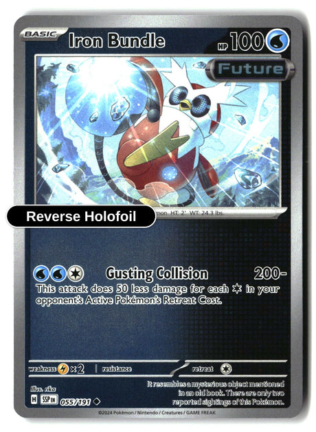 Iron Bundle - 055/191 - [SSP - SV08: Surging Sparks] - Reverse Holofoil