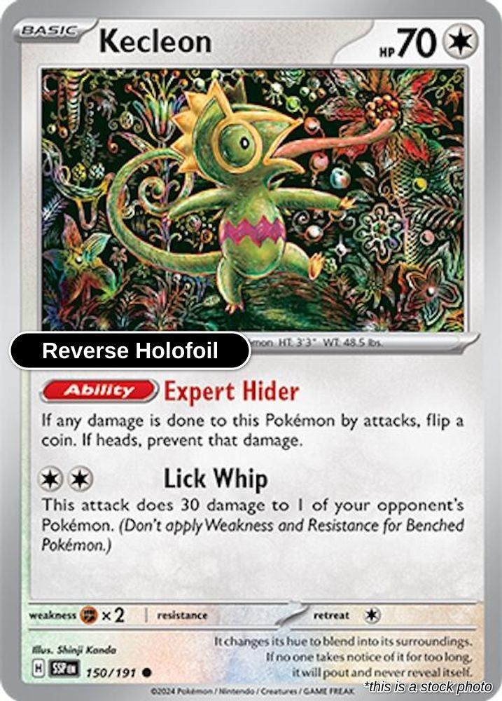 Kecleon - 150/191 - [SSP - SV08: Surging Sparks] - Reverse Holofoil