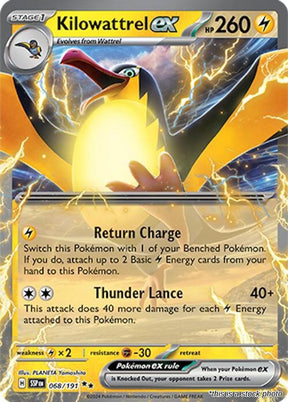 Kilowattrel ex - 068/191 - [SSP - SV08: Surging Sparks]