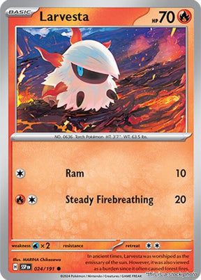Larvesta - 024/191 - [SSP - SV08: Surging Sparks]
