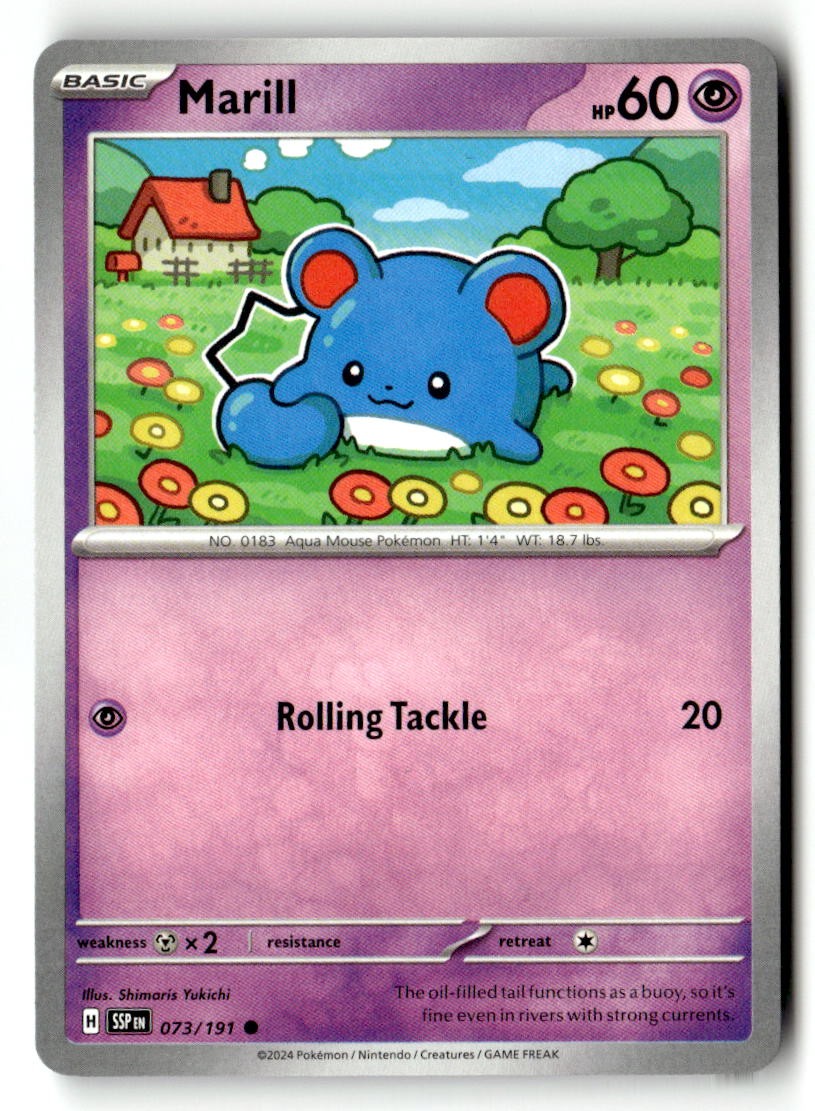Marill - 073/191 - [SSP - SV08: Surging Sparks]