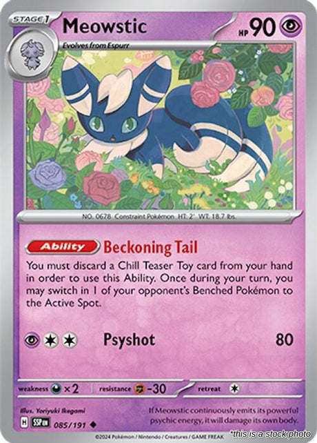 Meowstic - 085/191 - [SSP - SV08: Surging Sparks]