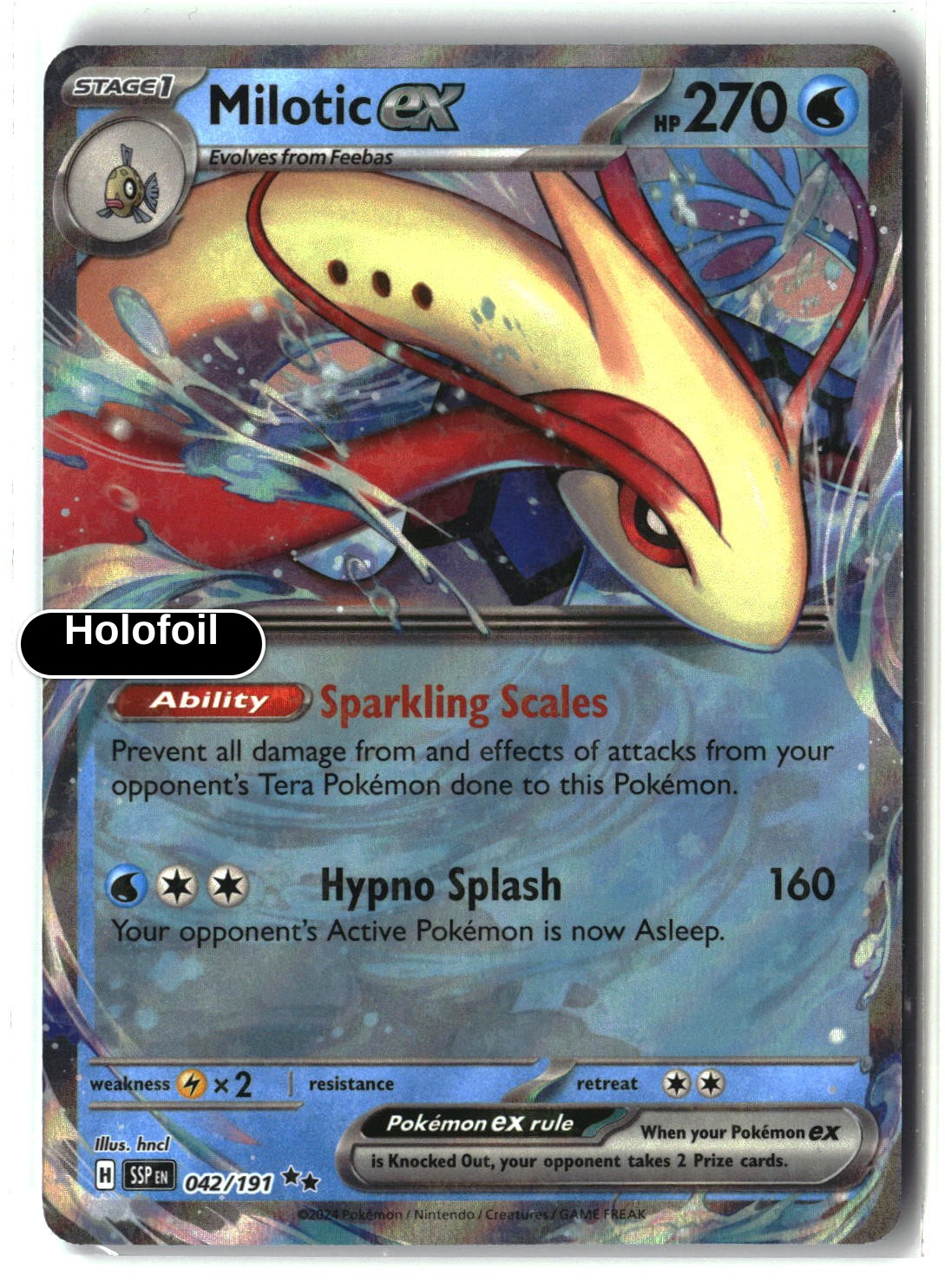 Milotic ex - 042/191