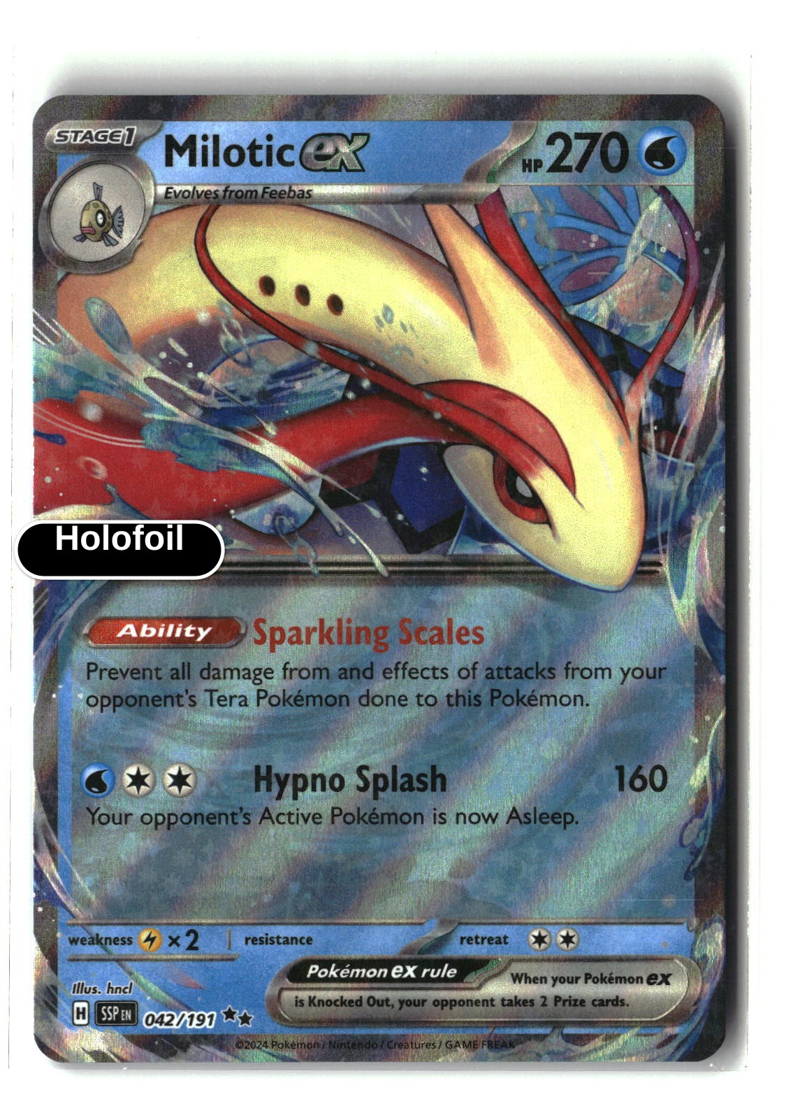 Milotic ex - 042/191