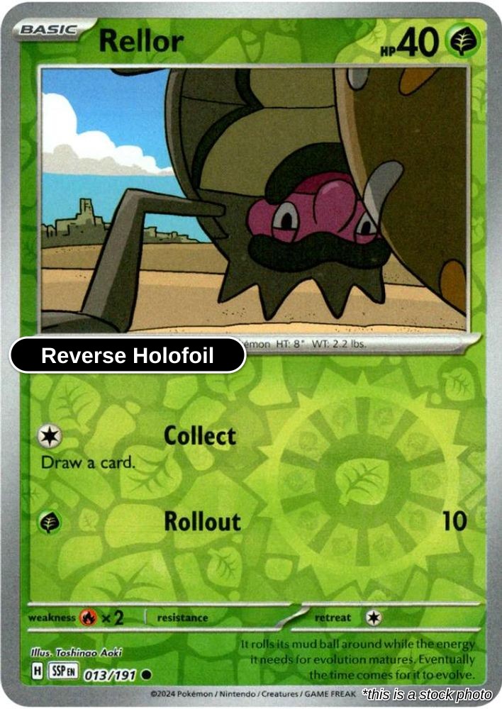 Rellor - 013/191 - [SSP - SV08: Surging Sparks] - Reverse Holofoil