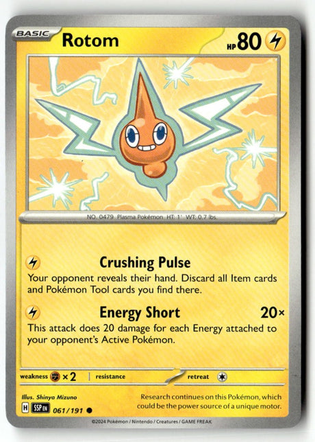 Rotom - 061/191 - [SSP - SV08: Surging Sparks]