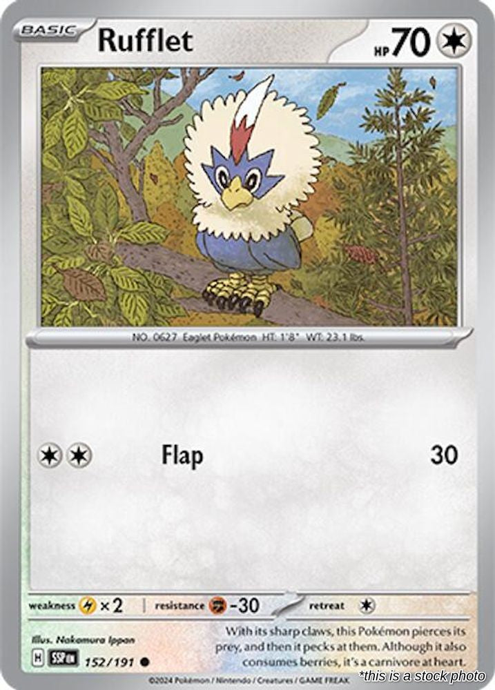 Rufflet - 152/191 - [SSP - SV08: Surging Sparks]