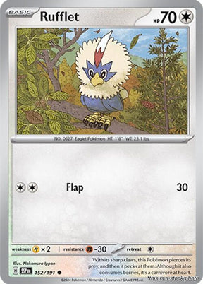 Rufflet - 152/191 - [SSP - SV08: Surging Sparks]