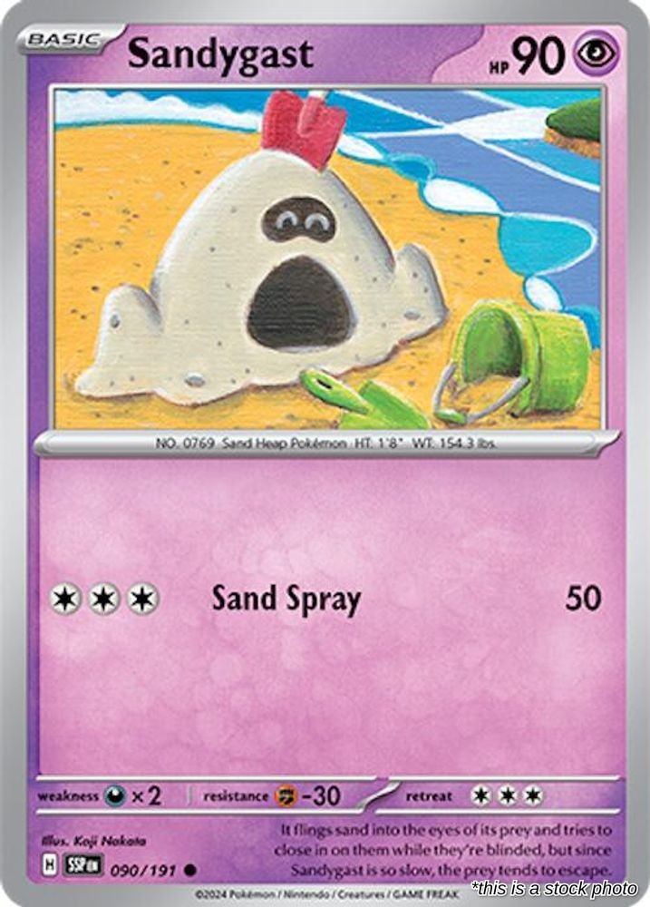 Sandygast - 090/191 - [SSP - SV08: Surging Sparks]