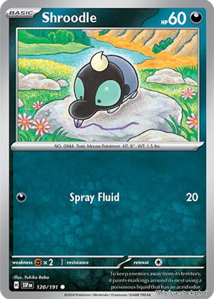 Shroodle - 120/191 - [SSP - SV08: Surging Sparks]