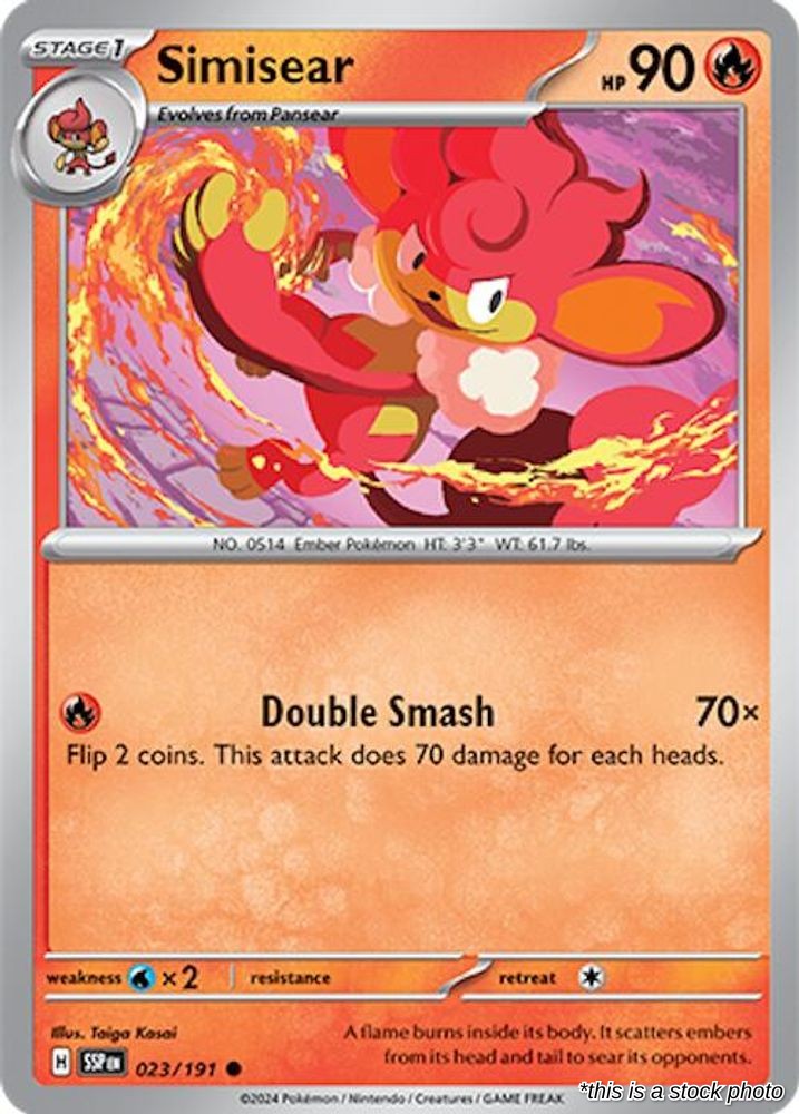 Simisear - 023/191 - [SSP - SV08: Surging Sparks]
