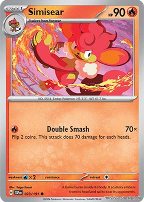 Simisear - 023/191 - [SSP - SV08: Surging Sparks]